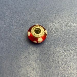 Pandora glass charm.